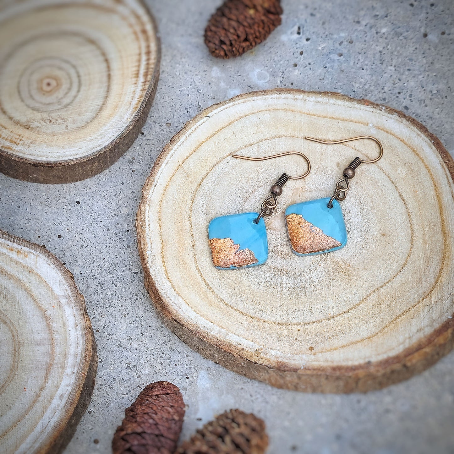 Ohrringe "Sea Bronze" - Wildes Wiesel | wild & kulinarisch