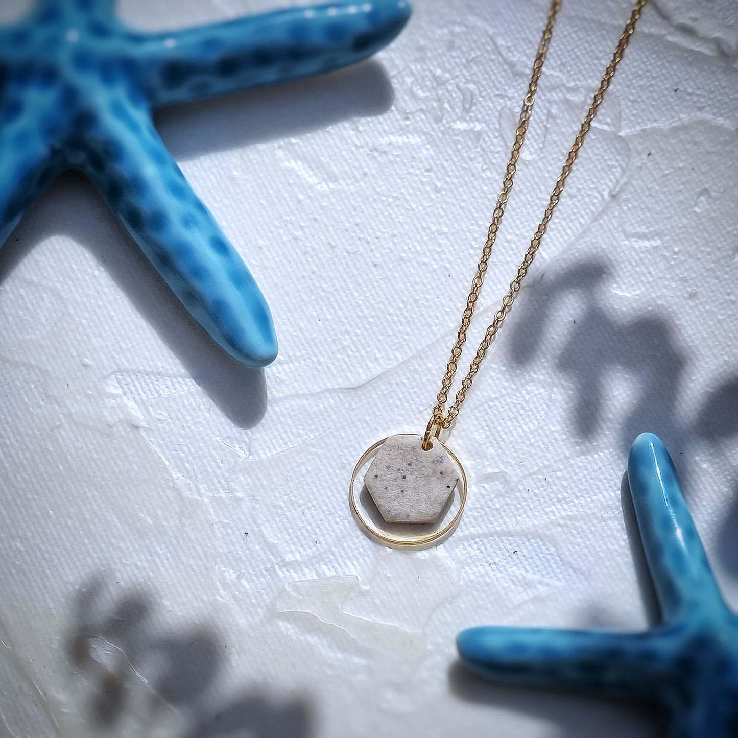 Halskette "Beach Pebbles" - Wildes Wiesel | wild & kulinarisch