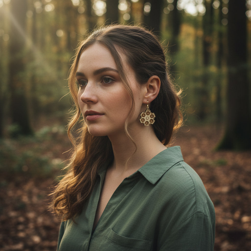 Ohrringe "Classy Revolver" - Wildes Wiesel | wild & kulinarisch