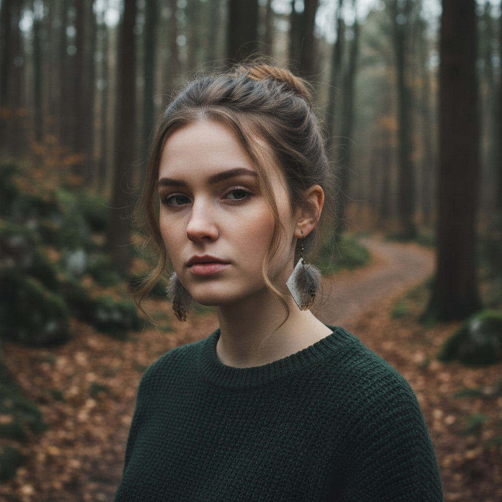 Ohrringe "Scolopax" - Wildes Wiesel | wild & kulinarisch