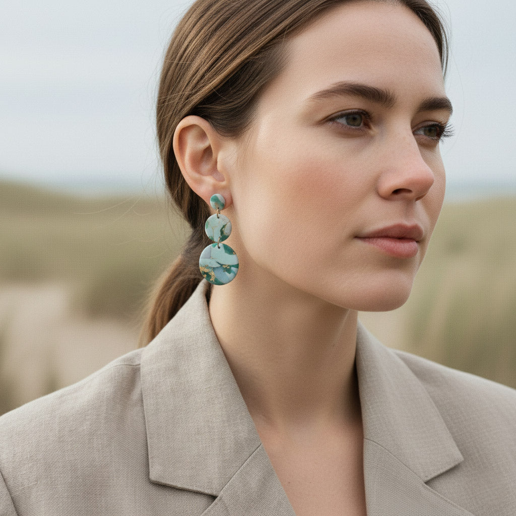 Ohrringe "Sea Glass" - Wildes Wiesel | wild & kulinarisch