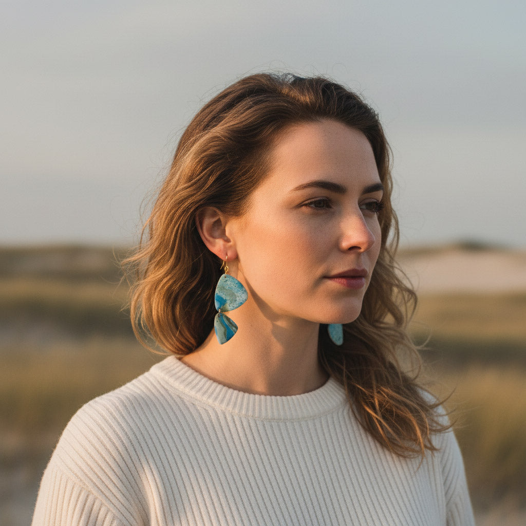 Ohrringe "Waves" - Wildes Wiesel | wild & kulinarisch