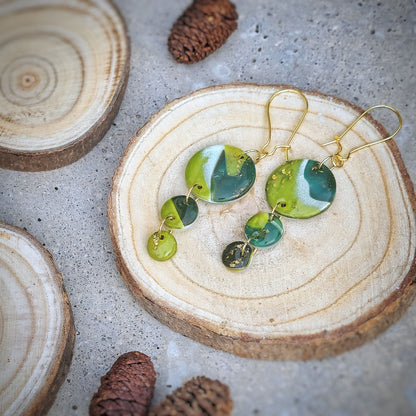Ohrringe "Green with envy" - Wildes Wiesel | wild & kulinarisch