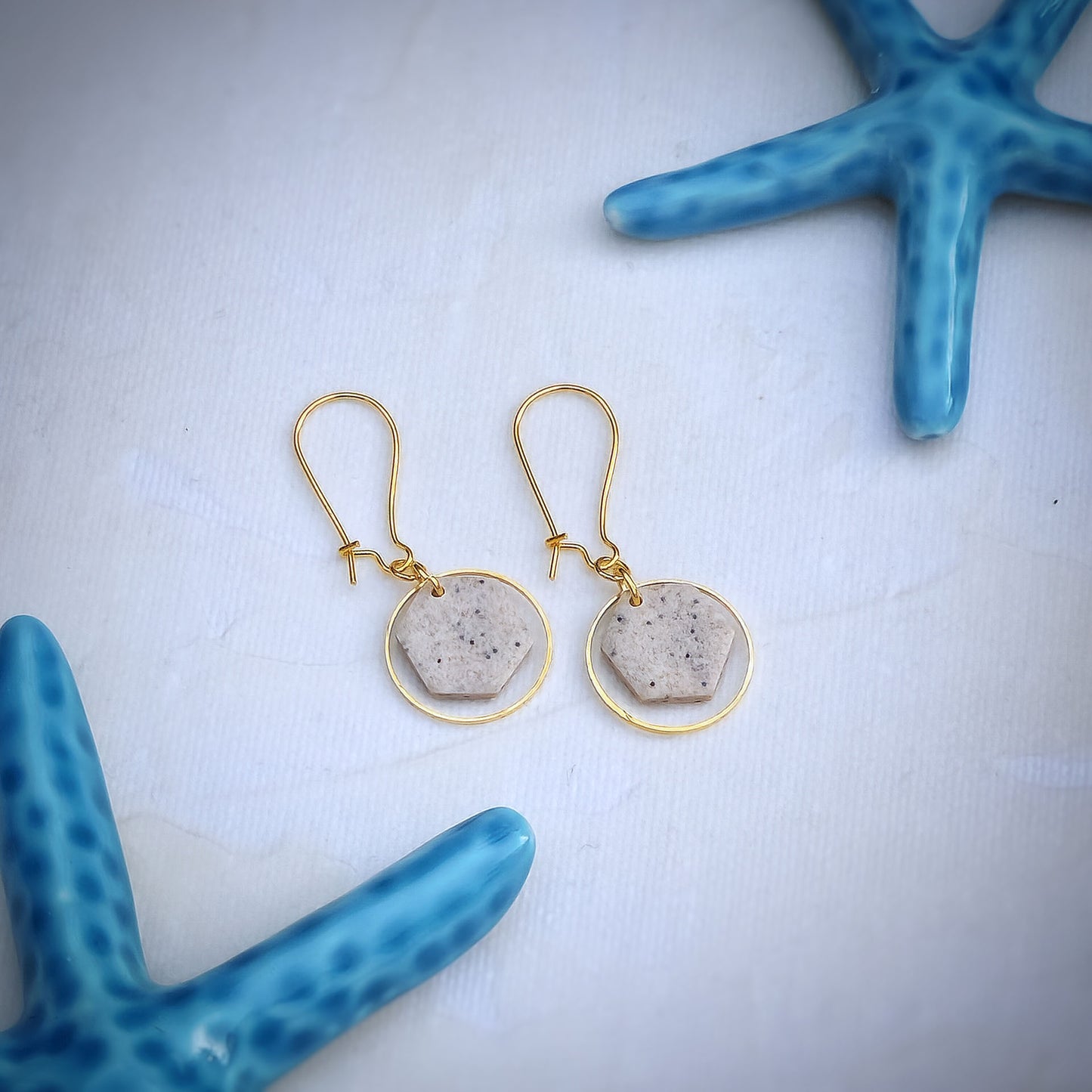 Ohrringe "Beach Pebbles" - Wildes Wiesel | wild & kulinarisch