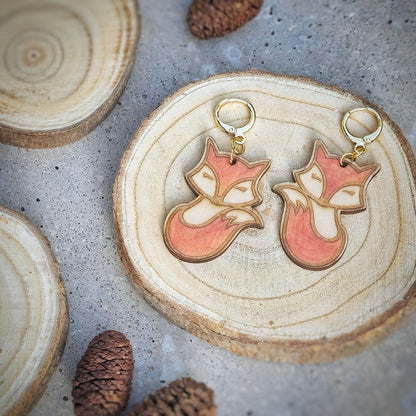 Ohrringe "Vulpes" - Wildes Wiesel | wild & kulinarisch