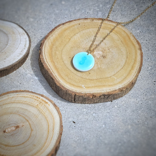 Halskette "Letter" | Goldfarben - Wildes Wiesel | wild & kulinarisch