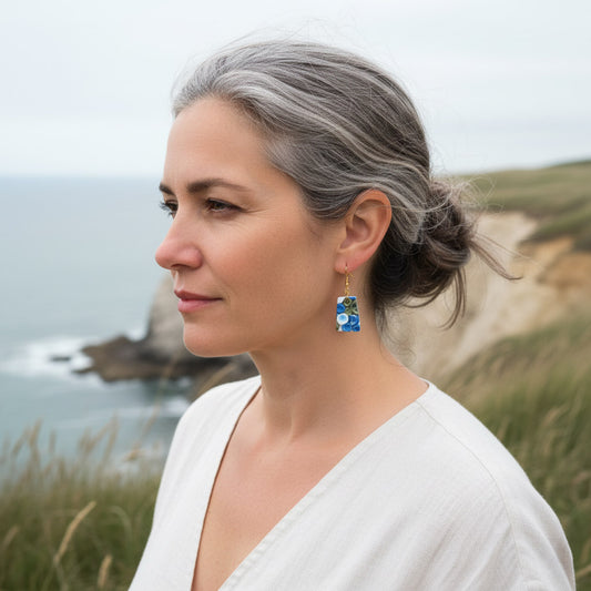 Ohrringe "Blue Coral" - Wildes Wiesel | wild & kulinarisch