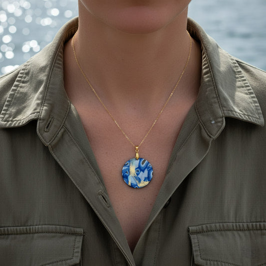 Halskette "Golden Sea" - Wildes Wiesel | wild & kulinarisch