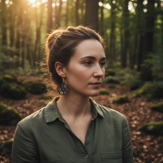 Ohrringe "Revolver" - Wildes Wiesel | wild & kulinarisch