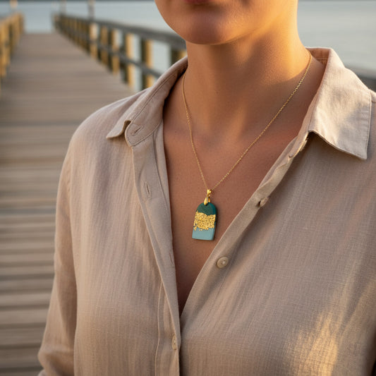 Halskette "Summer Window" - Wildes Wiesel | wild & kulinarisch