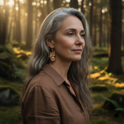 Ohrringe "Vulpes" - Wildes Wiesel | wild & kulinarisch