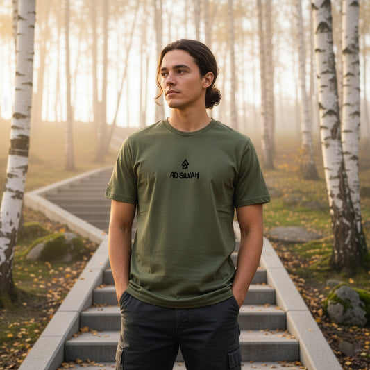 ad silvam - Capsule Tee aus Bio-Baumwolle | Jagd & Natur | Unisex